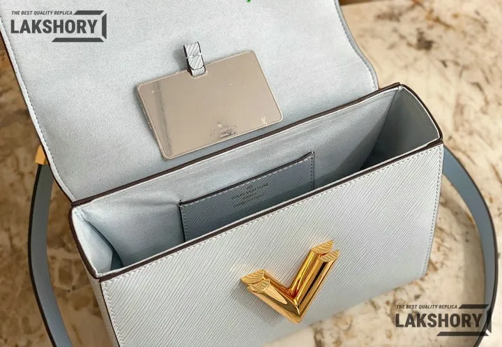 Louis Vuitton 1:1 Mirror Replica Twist MM Epi Leather Shoulder Bag 23CM/9.1IN Louis Vuitton Replica Twist Louis Vuitton 1:1 Mirror Replica Twist MM Epi Leather Shoulder Bag 23CM/9.1IN Louis Vuitton Replica Twist