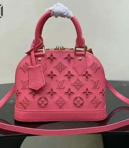 Louis Vuitton 1:1 Mirror Replica Monogram Broderie Anglaise Alma BB Bag 23.5CM/9.3IN Louis Vuitton Replica Alma