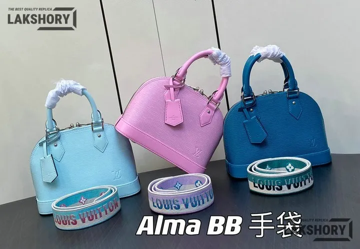 Louis Vuitton 1:1 Mirror Replica Monogram Alma PM Bag 23.5CM/9.3IN Louis Vuitton Replica Alma Louis Vuitton 1:1 Mirror Replica Monogram Alma PM Bag 23.5CM/9.3IN Louis Vuitton Replica Alma