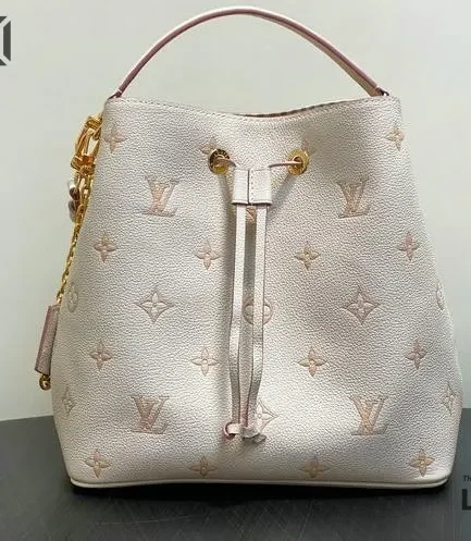 Louis Vuitton 1:1 Mirror Replica NoNo MM Monogram Empreinte 26CM/10.2IN Louis Vuitton Replica Neo