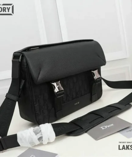Dior 1:1 Mirror Replica Calfskin Explorer Oblique Messenger Bag 31CM/12.2IN Christian Dior Other Styles