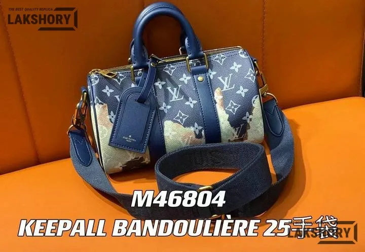 Louis Vuitton 1:1 Mirror Replica Monogram Bleach Keepall Bandouliere 25 Ink Blue 25CM/9.8IN Louis Vuitton Replica Keepall Louis Vuitton 1:1 Mirror Replica Monogram Bleach Keepall Bandouliere 25 Ink Blue 25CM/9.8IN Louis Vuitton Replica Keepall