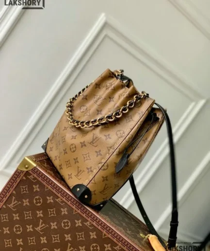 Louis Vuitton 1:1 Mirror Replica No Trunk PM Monogram Reverse Canvas 23CM/9.1IN Louis Vuitton Replica Neo