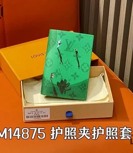 Louis Vuitton 1:1 Mirror Replica Pocket Organizer Monogram Canvas 14CM/5.5IN Louis Vuitton Replica Wallets