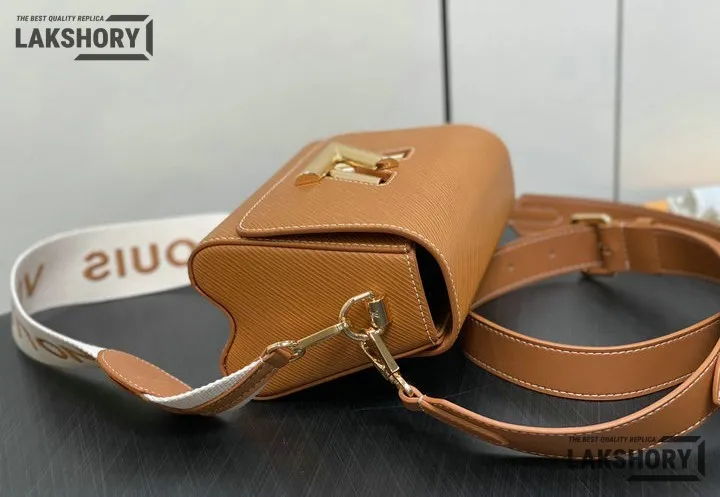 Louis Vuitton 1:1 Mirror Replica Twist PM Epi Leather Gold 19CM/7.5IN Louis Vuitton Replica Twist Louis Vuitton 1:1 Mirror Replica Twist PM Epi Leather Gold 19CM/7.5IN Louis Vuitton Replica Twist
