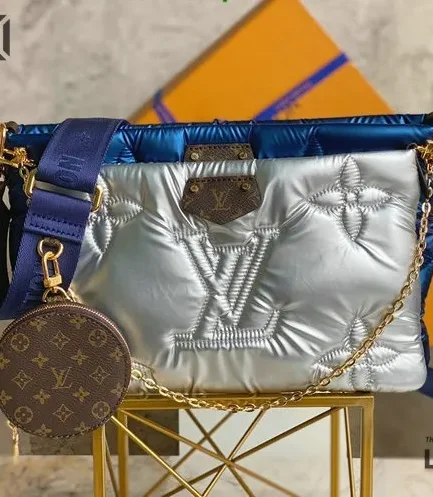 Louis Vuitton 1:1 Mirror Replica Econyl Monogram Pillow Maxi Multi Pochette Accessories 34CM/13.4IN Louis Vuitton Replica Pochette Accessories