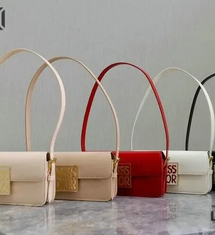 Dior 1:1 Mirror Replica Miss Dior Flap Patent Shoulder Bag 22CM/8.7IN Christian Dior Other Styles