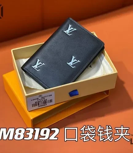 Louis Vuitton 1:1 Mirror Replica Pocket Organizer LV Blason Black 7.5CM/3IN Louis Vuitton Replica Wallets Louis Vuitton 1:1 Mirror Replica Pocket Organizer LV Blason Black 7.5CM/3IN Louis Vuitton Replica Wallets