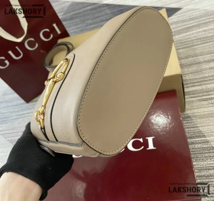 Gucci 1:1 Mirror Replica 73 Small Blue Taupe Bucket Bag 20CM/7.9IN Gucci Replica Horsebit Bags Gucci 1:1 Mirror Replica 73 Small Blue Taupe Bucket Bag 20CM/7.9IN Gucci Replica Horsebit Bags