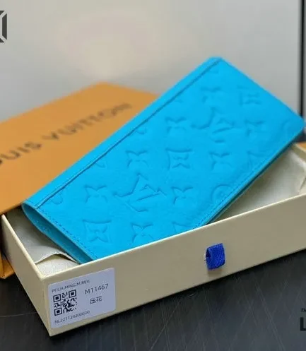 Louis Vuitton 1:1 Mirror Replica Brazza Wallet Monogram Eclipse 19CM/7.5IN Louis Vuitton Replica Wallets