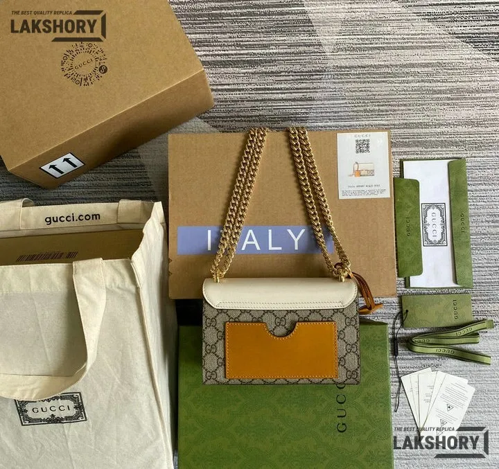 Gucci 1:1 Mirror Replica GG Supreme Small Padlock Shoulder Bag 20CM/7.9IN Gucci Replica Padlock Bags Gucci 1:1 Mirror Replica GG Supreme Small Padlock Shoulder Bag 20CM/7.9IN Gucci Replica Padlock Bags