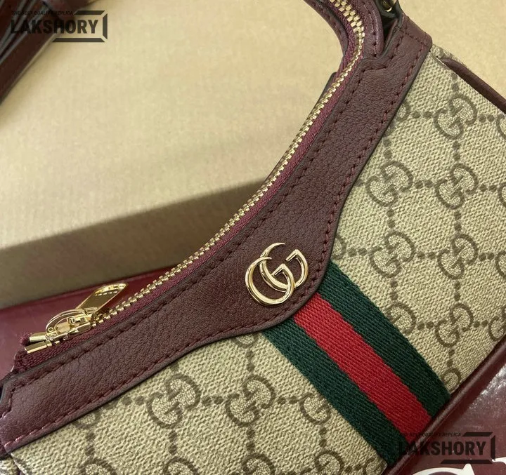 Gucci 1:1 Mirror Replica GG Ophidia Mini Shoulder Bag 19.5CM/7.7IN Gucci Replica Ophidia Bags Gucci 1:1 Mirror Replica GG Ophidia Mini Shoulder Bag 19.5CM/7.7IN Gucci Replica Ophidia Bags