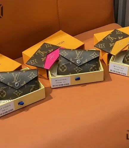 Louis Vuitton 1:1 Mirror Replica Monogram LV Colormania Kirigami Card Holder 7.5CM/3IN Louis Vuitton Replica Wallets