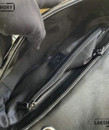 Gucci 1:1 Mirror Replica Diagonal GG Medium Marmont Sequins 26CM/10.2IN Gucci Replica Marmont Bags