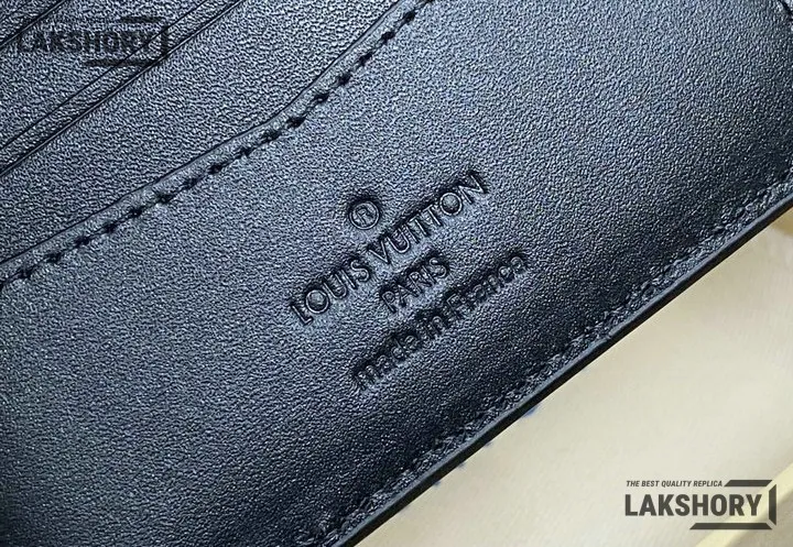 Louis Vuitton 1:1 Mirror Replica Slender Wallet Black 11CM/4.3IN Louis Vuitton Replica Wallets Louis Vuitton 1:1 Mirror Replica Slender Wallet Black 11CM/4.3IN Louis Vuitton Replica Wallets