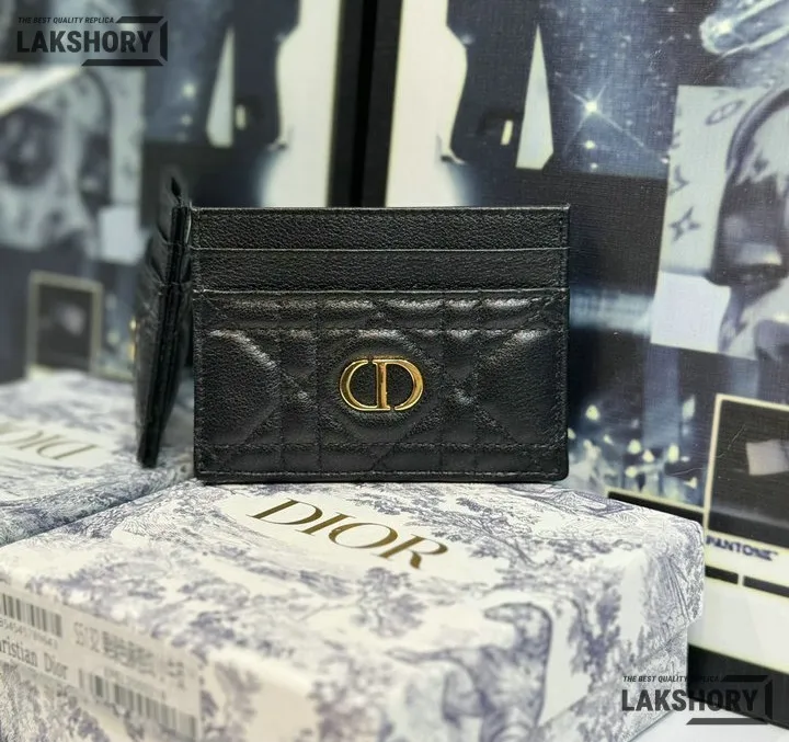 Dior 1:1 Mirror Replica Dior Caro Freesia Card Holder Christian Dior Replica Wallets Dior 1:1 Mirror Replica Dior Caro Freesia Card Holder Christian Dior Replica Wallets