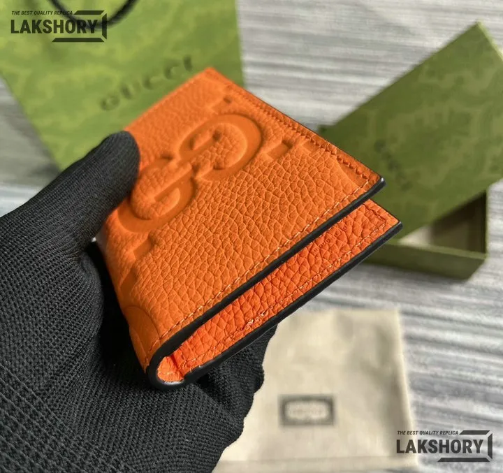 Gucci 1:1 Mirror Replica Leather Jumbo GG Card Case 7.5CM/3IN Gucci Replica Wallets Gucci 1:1 Mirror Replica Leather Jumbo GG Card Case 7.5CM/3IN Gucci Replica Wallets