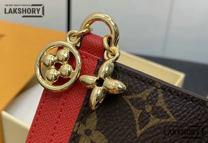 Louis Vuitton 1:1 Mirror Replica Monogram LV Charms Card Holder 7CM/2.8IN Louis Vuitton Replica Wallets Louis Vuitton 1:1 Mirror Replica Monogram LV Charms Card Holder 7CM/2.8IN Louis Vuitton Replica Wallets