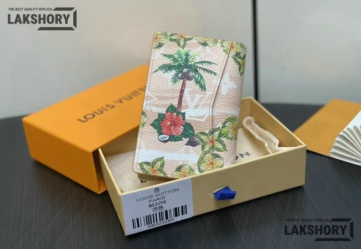 Louis Vuitton 1:1 Mirror Replica Pocket Organizer Monogram Surfin’ 7.5CM/3IN Louis Vuitton Replica Wallets Louis Vuitton 1:1 Mirror Replica Pocket Organizer Monogram Surfin’ 7.5CM/3IN Louis Vuitton Replica Wallets