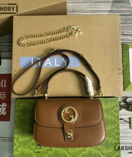 Gucci 1:1 Mirror Replica Roxy Small Blondie Handle Shoulder Bag 23CM/9.1IN Gucci Replica Blondie Bags