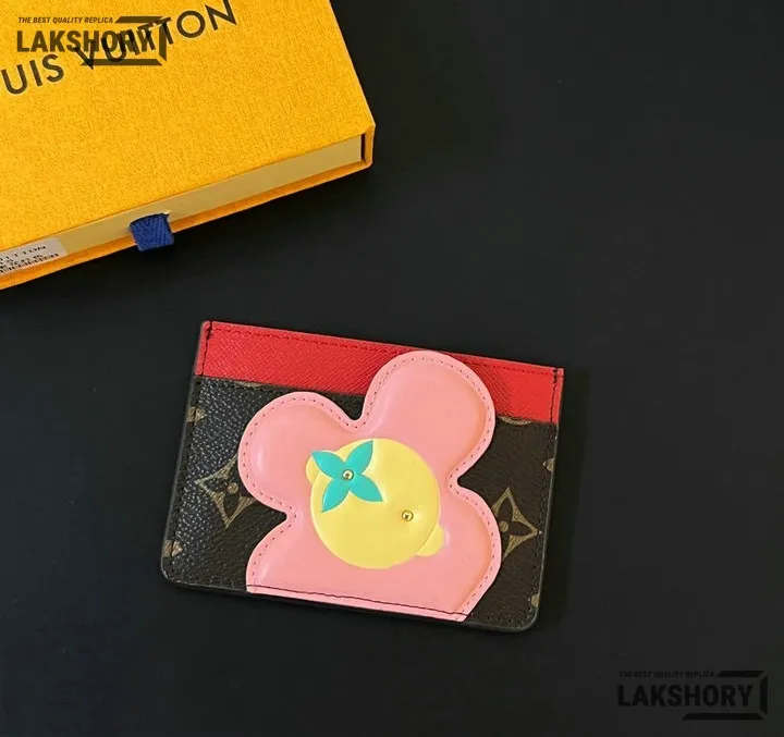 Louis Vuitton 1:1 Mirror Replica Monogram Vivienne Card Holder 7CM/2.8IN Louis Vuitton Replica Wallets Louis Vuitton 1:1 Mirror Replica Monogram Vivienne Card Holder 7CM/2.8IN Louis Vuitton Replica Wallets