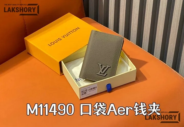 Louis Vuitton 1:1 Mirror Replica Pocket Organizer LV Aerogram 8CM/3.1IN Louis Vuitton Replica Wallets Louis Vuitton 1:1 Mirror Replica Pocket Organizer LV Aerogram 8CM/3.1IN Louis Vuitton Replica Wallets