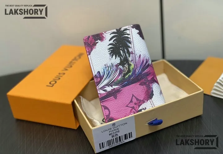 Louis Vuitton 1:1 Mirror Replica Pocket Organizer Monogram Surfin’ 7.5CM/3IN Louis Vuitton Replica Wallets Louis Vuitton 1:1 Mirror Replica Pocket Organizer Monogram Surfin’ 7.5CM/3IN Louis Vuitton Replica Wallets