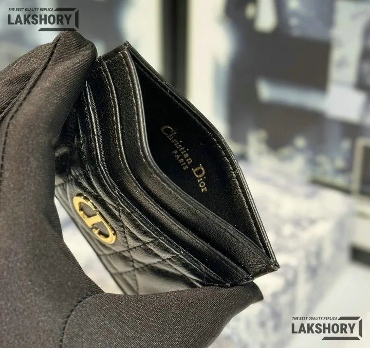 Dior 1:1 Mirror Replica Dior Caro Freesia Card Holder Christian Dior Replica Wallets Dior 1:1 Mirror Replica Dior Caro Freesia Card Holder Christian Dior Replica Wallets