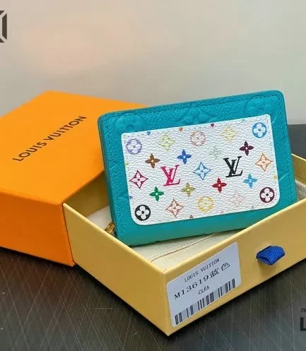 Louis Vuitton 1:1 Mirror Replica x Takashi Murakami Portefeuille Claire 11CM/4.3IN Louis Vuitton Replica Wallets