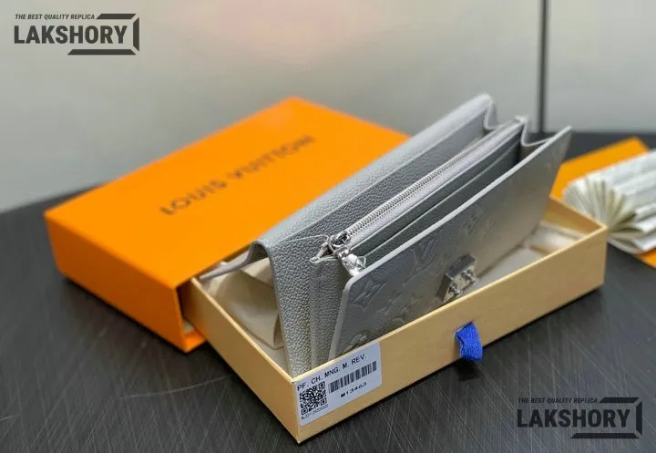 Louis Vuitton 1:1 Mirror Replica Portofoil Sala Metis Bloom Gray Wallet 19CM/7.5IN Louis Vuitton Replica Wallets Louis Vuitton 1:1 Mirror Replica Portofoil Sala Metis Bloom Gray Wallet 19CM/7.5IN Louis Vuitton Replica Wallets