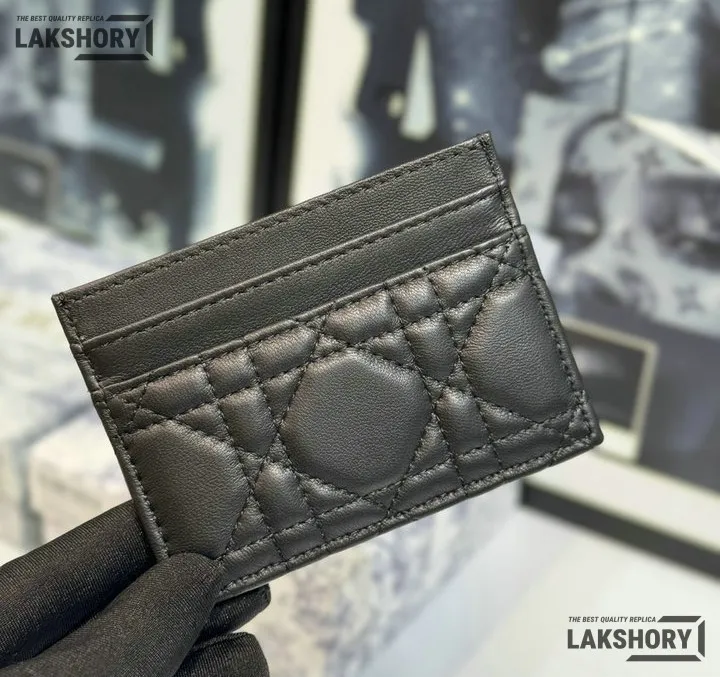 Dior 1:1 Mirror Replica Dior Caro Freesia Card Holder Christian Dior Replica Wallets Dior 1:1 Mirror Replica Dior Caro Freesia Card Holder Christian Dior Replica Wallets
