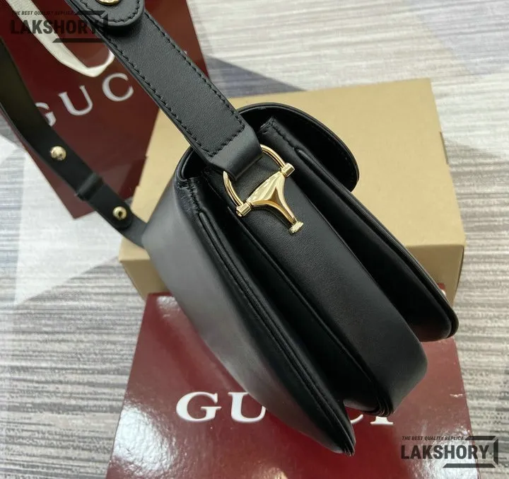 Gucci 1:1 Mirror Replica Horsebit 1955 Medium Shoulder Bag 26CM/10.2IN Gucci Replica Horsebit Bags Gucci 1:1 Mirror Replica Horsebit 1955 Medium Shoulder Bag 26CM/10.2IN Gucci Replica Horsebit Bags