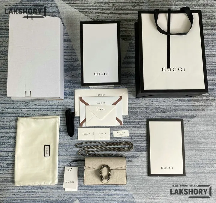 Gucci 1:1 Mirror Replica Dionysus Mini White Shoulder Bag 16.5CM/6.5IN Gucci Replica Dionysus Bags Gucci 1:1 Mirror Replica Dionysus Mini White Shoulder Bag 16.5CM/6.5IN Gucci Replica Dionysus Bags