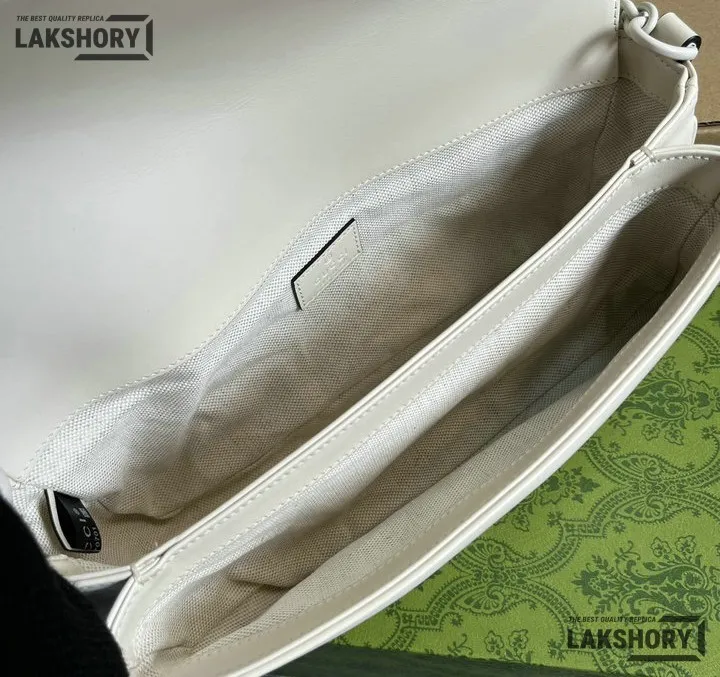 Gucci 1:1 Mirror Replica Matelasse GG Marmont 2.0 Monochrome Bag 26.5CM/10.4IN Gucci Replica Marmont Bags Gucci 1:1 Mirror Replica Matelasse GG Marmont 2.0 Monochrome Bag 26.5CM/10.4IN Gucci Replica Marmont Bags