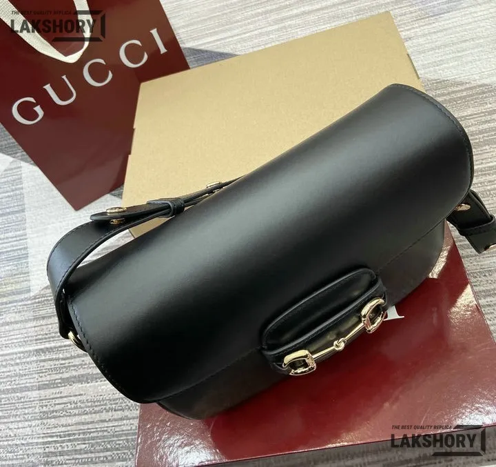 Gucci 1:1 Mirror Replica Horsebit 1955 Medium Shoulder Bag 26CM/10.2IN Gucci Replica Horsebit Bags Gucci 1:1 Mirror Replica Horsebit 1955 Medium Shoulder Bag 26CM/10.2IN Gucci Replica Horsebit Bags