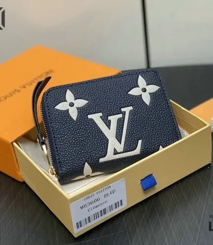 Louis Vuitton 1:1 Mirror Replica Monogram Giant Zippy Coin Purse Black Beige 11CM/4.3IN Louis Vuitton Replica Wallets Louis Vuitton 1:1 Mirror Replica Monogram Giant Zippy Coin Purse Black Beige 11CM/4.3IN Louis Vuitton Replica Wallets