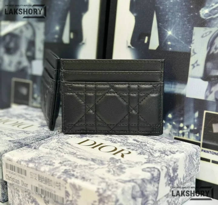 Dior 1:1 Mirror Replica Dior Caro Freesia Card Holder Christian Dior Replica Wallets Dior 1:1 Mirror Replica Dior Caro Freesia Card Holder Christian Dior Replica Wallets