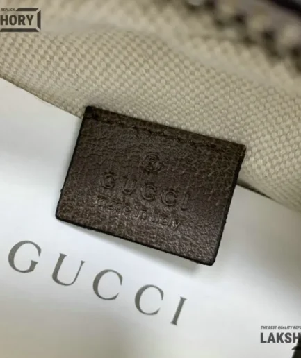 Gucci 1:1 Mirror Replica GG Supreme Web Mini Ophidia Zip Bag 16CM/6.3IN Gucci Replica Ophidia Bags