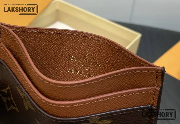 Louis Vuitton 1:1 Mirror Replica Monogram LV Charms Card Holder 7CM/2.8IN Louis Vuitton Replica Wallets Louis Vuitton 1:1 Mirror Replica Monogram LV Charms Card Holder 7CM/2.8IN Louis Vuitton Replica Wallets