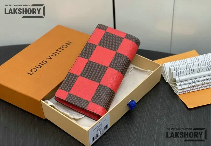 Louis Vuitton 1:1 Mirror Replica Portefeuille Brazza Long Wallet 19CM/7.5IN Louis Vuitton Replica Wallets Louis Vuitton 1:1 Mirror Replica Portefeuille Brazza Long Wallet 19CM/7.5IN Louis Vuitton Replica Wallets