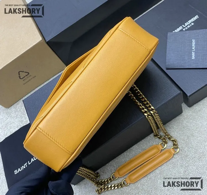 Ysl 1:1 Mirror Replica Loulou Small Matelassé Chain Bag 24CM/9.4IN Replica Crossbody Bags Ysl 1:1 Mirror Replica Loulou Small Matelassé Chain Bag 24CM/9.4IN Replica Crossbody Bags