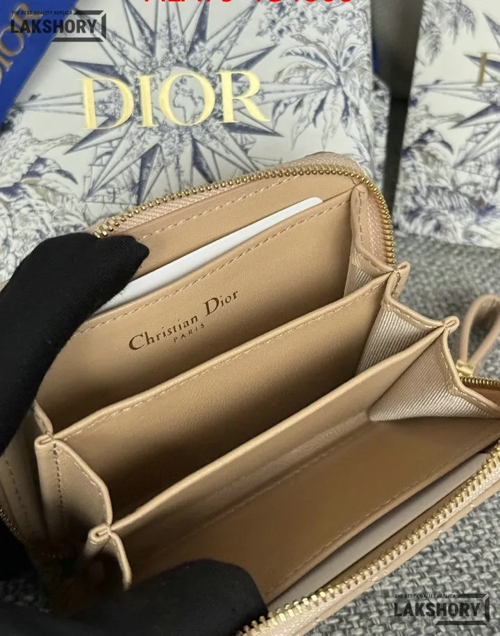 Dior 1:1 Mirror Replica Dior Microcannage Patent Leather Croisiere Wallet on Chain 11CM/4.3IN Christian Dior Replica Wallets Dior 1:1 Mirror Replica Dior Microcannage Patent Leather Croisiere Wallet on Chain 11CM/4.3IN Christian Dior Replica Wallets