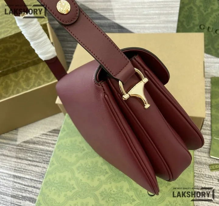 Gucci 1:1 Mirror Replica Horsebit 1955 Medium Shoulder Bag 26CM/10.2IN Gucci Replica Horsebit Bags Gucci 1:1 Mirror Replica Horsebit 1955 Medium Shoulder Bag 26CM/10.2IN Gucci Replica Horsebit Bags