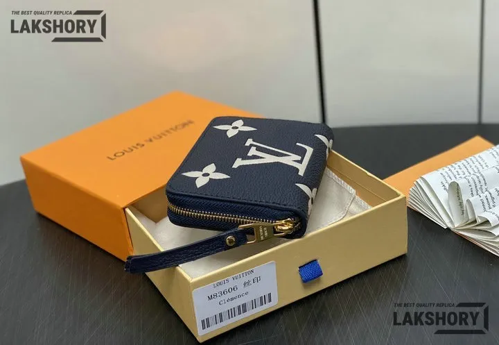 Louis Vuitton 1:1 Mirror Replica Monogram Giant Zippy Coin Purse Black Beige 11CM/4.3IN Louis Vuitton Replica Wallets Louis Vuitton 1:1 Mirror Replica Monogram Giant Zippy Coin Purse Black Beige 11CM/4.3IN Louis Vuitton Replica Wallets