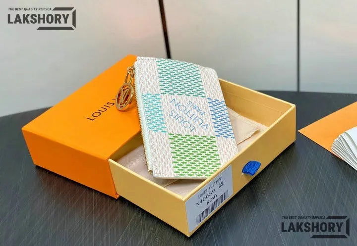 Louis Vuitton 1:1 Mirror Replica Romy Card Holder Damier Canvas 8CM/3.1IN Louis Vuitton Replica Wallets Louis Vuitton 1:1 Mirror Replica Romy Card Holder Damier Canvas 8CM/3.1IN Louis Vuitton Replica Wallets