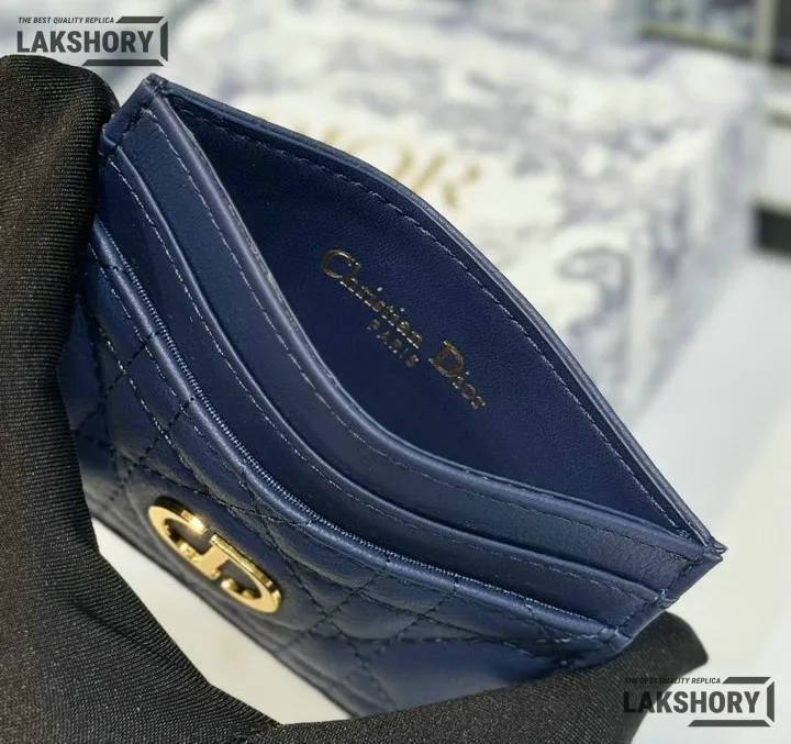 Dior 1:1 Mirror Replica Dior Caro Freesia Card Holder Christian Dior Replica Wallets Dior 1:1 Mirror Replica Dior Caro Freesia Card Holder Christian Dior Replica Wallets