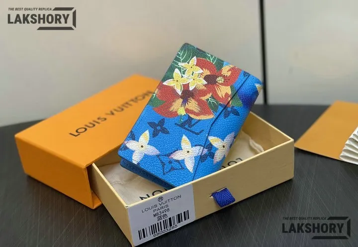 Louis Vuitton 1:1 Mirror Replica Pocket Organizer Monogram Surfin’ 7.5CM/3IN Louis Vuitton Replica Wallets Louis Vuitton 1:1 Mirror Replica Pocket Organizer Monogram Surfin’ 7.5CM/3IN Louis Vuitton Replica Wallets