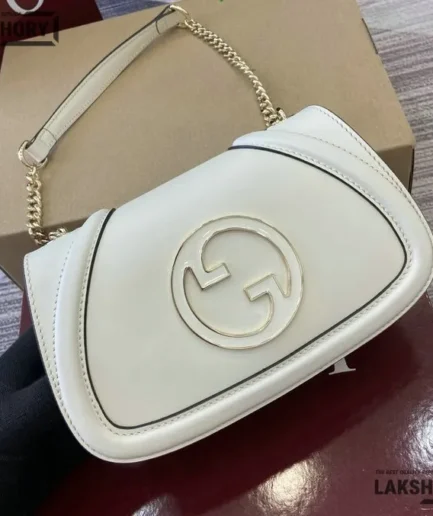 Gucci 1:1 Mirror Replica Blondie Chain Small Shoulder Bag 21.5CM/8.5IN Gucci Replica Blondie Bags