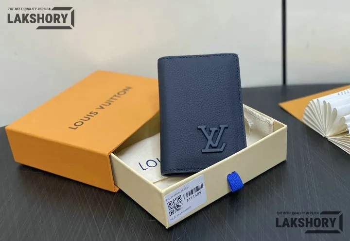 Louis Vuitton 1:1 Mirror Replica Pocket Organizer LV Aerogram 8CM/3.1IN Louis Vuitton Replica Wallets Louis Vuitton 1:1 Mirror Replica Pocket Organizer LV Aerogram 8CM/3.1IN Louis Vuitton Replica Wallets
