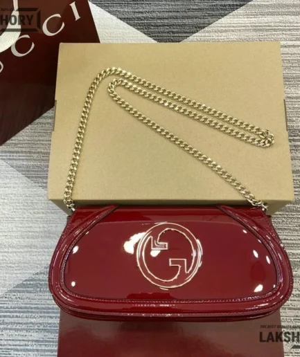 Gucci 1:1 Mirror Replica Blondie Medium Leather Shoulder Bag 29.5CM/11.6IN Gucci Replica Blondie Bags